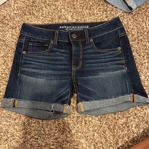 American eagle jean shorts